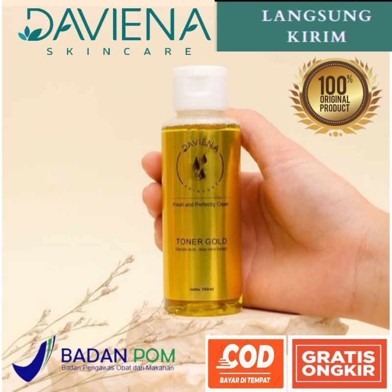 TONER GOLD SERIES DAVIENA SKINCARE ORIGINAL