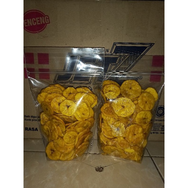 

Kripik Pisang Manis 250Gr