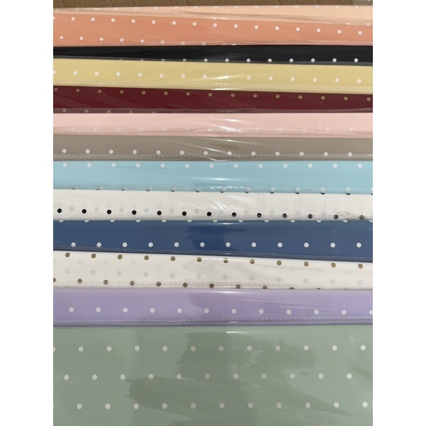 

Cellophane Kertas Wrap Bunga Buket Polkadot Small Kecil