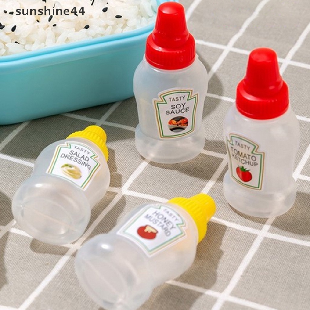 Sunshine 1Pc Botol Saus / Kecap / Madu / Salad Mini Portable