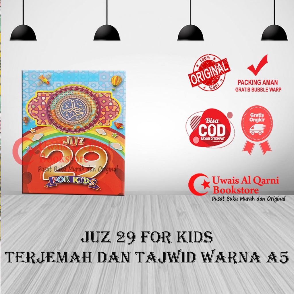 JUZ 29 FOR KIDS TERJEMAH DAN TAJWID WARNA A5 - MAGHFIRAH PUSTAKA