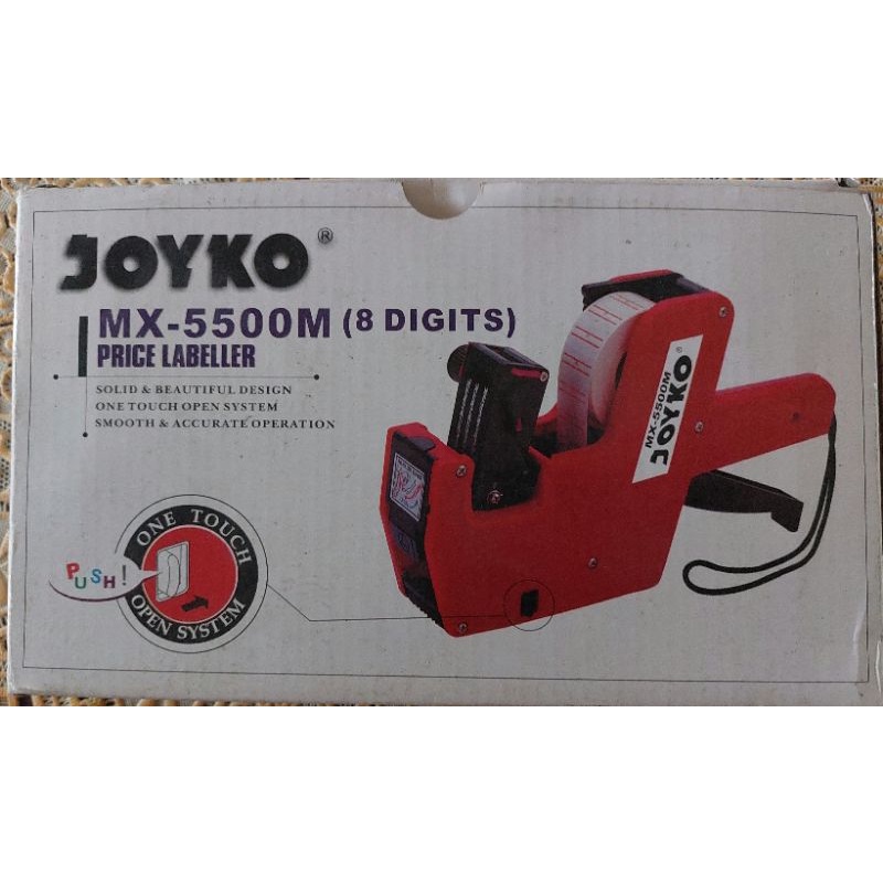 

Mesin label JOYKO MX-5500M( 8Digits)