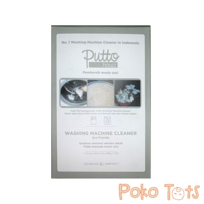 Jual PUTTO HOUZZ WASHING MACHINE CLEANER 1KG PEMBERSIH MESIN CUCI