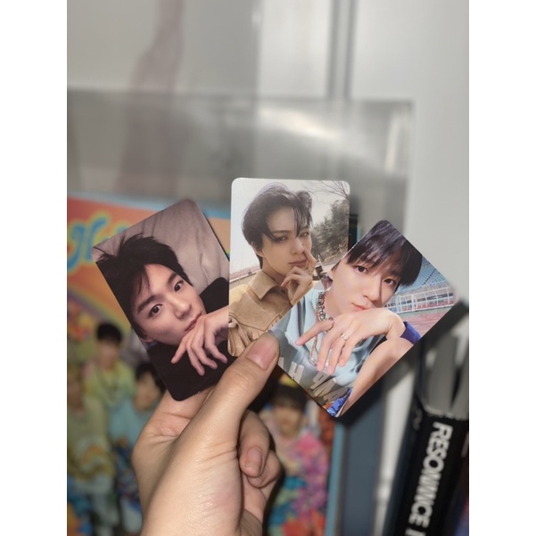 [ JENO PHOTOCARD ] PC jeno bobo empathy reality, PC jeno chillin hot sauce, PC jeno hello future