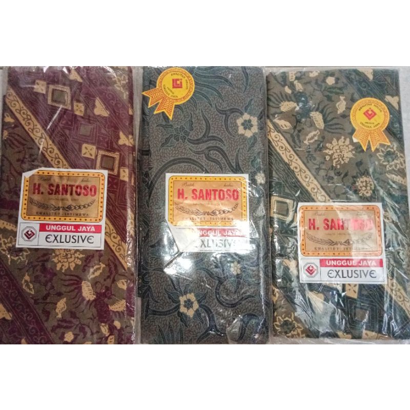 SALE ..Kain Batik Unggul Jaya H Santoso