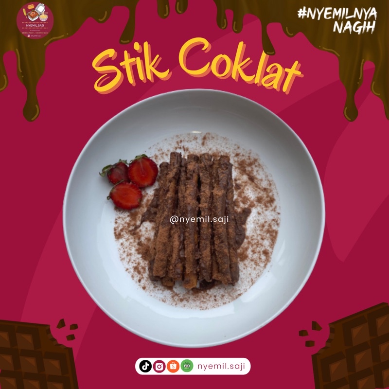 [MENU BARU] STIK COKLAT Nyemil Saji