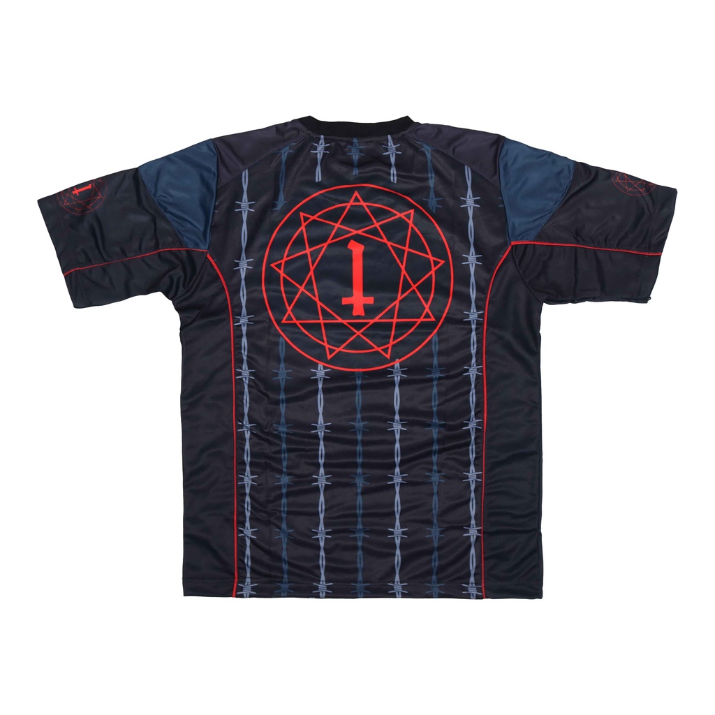 Heretic - NFL Jersey Shirt - Red Pentagram