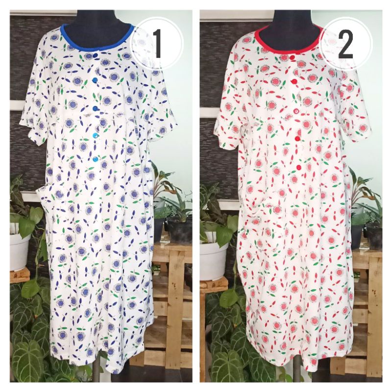 Daster Lengan BKH Jumbo XXL - LD 120