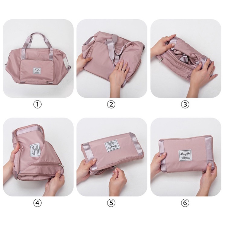 Swopply SW1446 Tas Fashion travel portabel jarak pendek tas travel tas penyimpanan berkapasitas besar