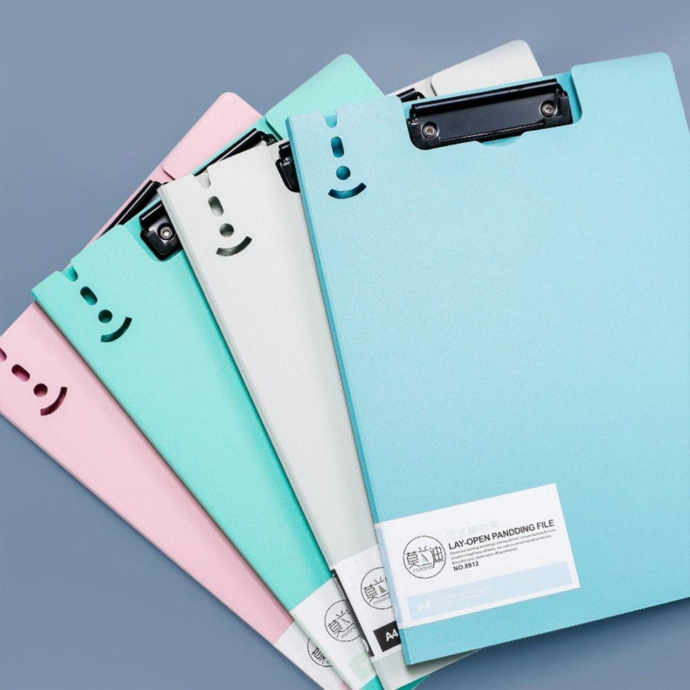 Mxbeauty A4 File Folder Siswa 4warna Tulisan Tablet Tulisan Pad Dokumen Test Paper Tulisan Clipboard