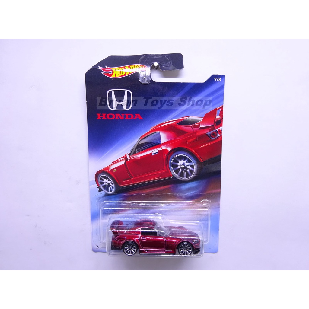 Hot Wheels Honda Series Honda S2000 Merah Card Ketekuk