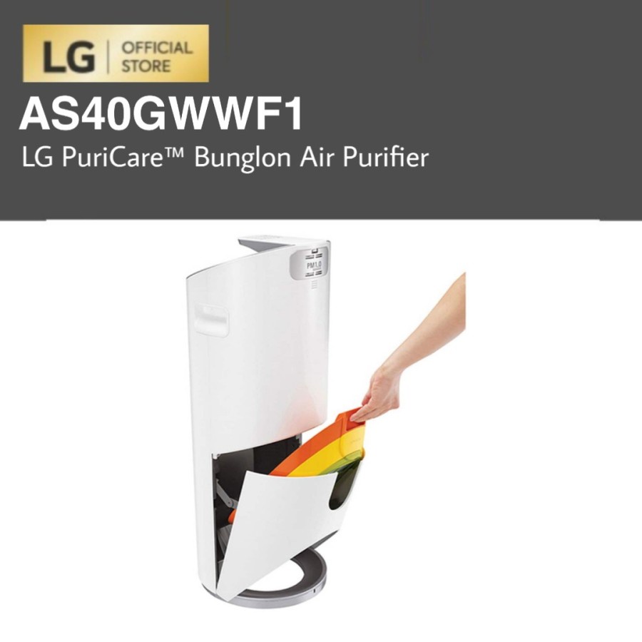 LG AS40GWWF1 PuriCare™ Bunglon Air Purifier 32,8M²