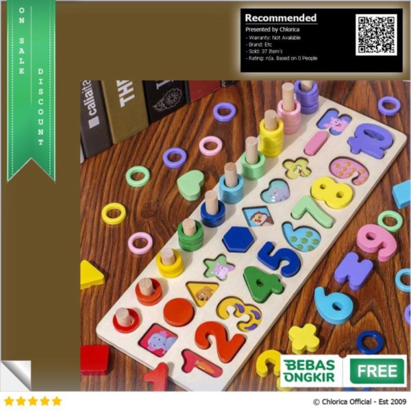 

Dijual DOYOQI Mainan Anak Montessori Shape Matching Children Toy - Z0566 - Multi Warna Etc Murah