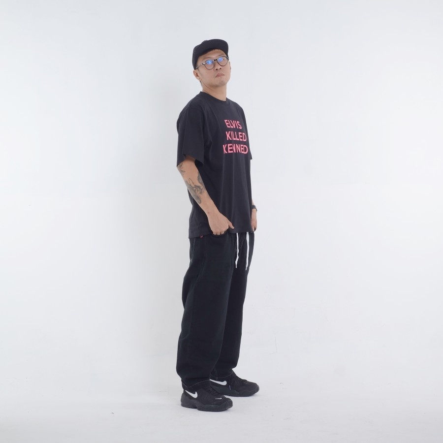 Superego Baggy Pants by Isser James Black