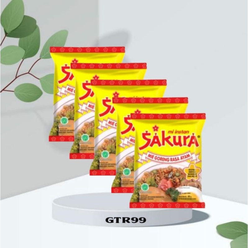 

MIE SAKURA GORENG RASA AYAM ISI 5 BUNGKUS 65 gr