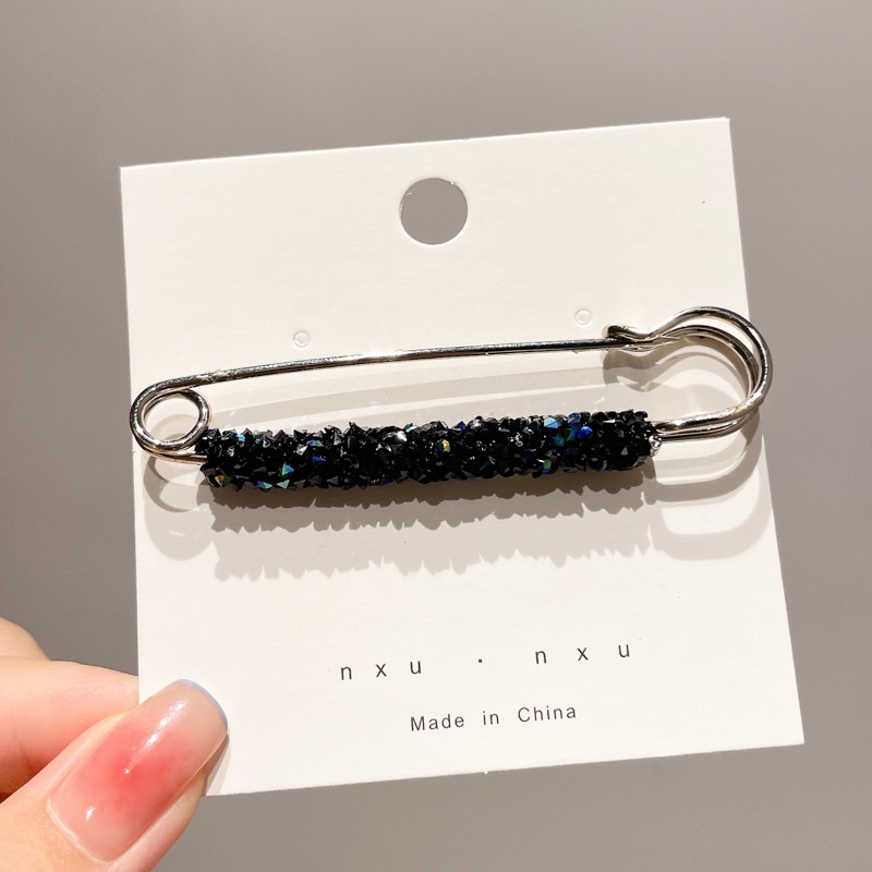 Pin Bros Kristal Imitasi Anti Cahaya Gaya Korea Untuk Aksesoris Pakaian Wanita