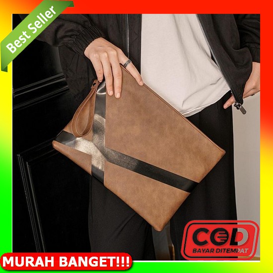 Clutch Bag Kulit Tas Pria Clutch Bag Ori Original Hand Bag Q2M7 Premium Coach Fashion Pria Multifung