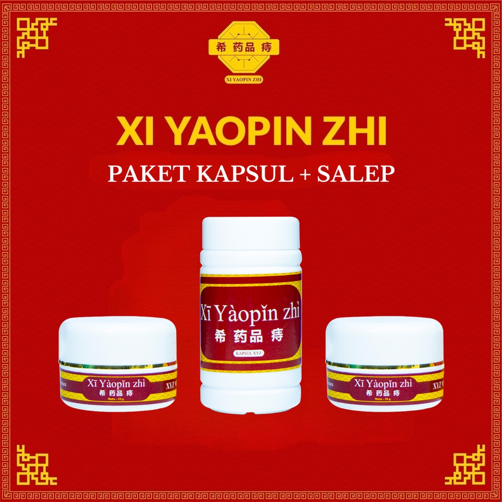 XI YAOPIN ZHI SALEP 2 dan KAPSUL HERBAL WASIR AMBEIYEN SALEP WASIR HERBAL ALAMI SALEP HERBAL ORIGINAL BPOM