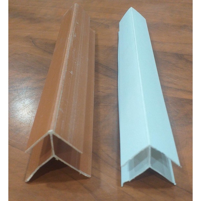 LIST SIKU LUAR PLAFON PVC - Putih