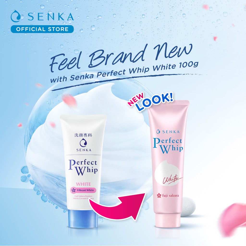 SENKA - Perfect Whip Vibrant White Facial Foam - LDA