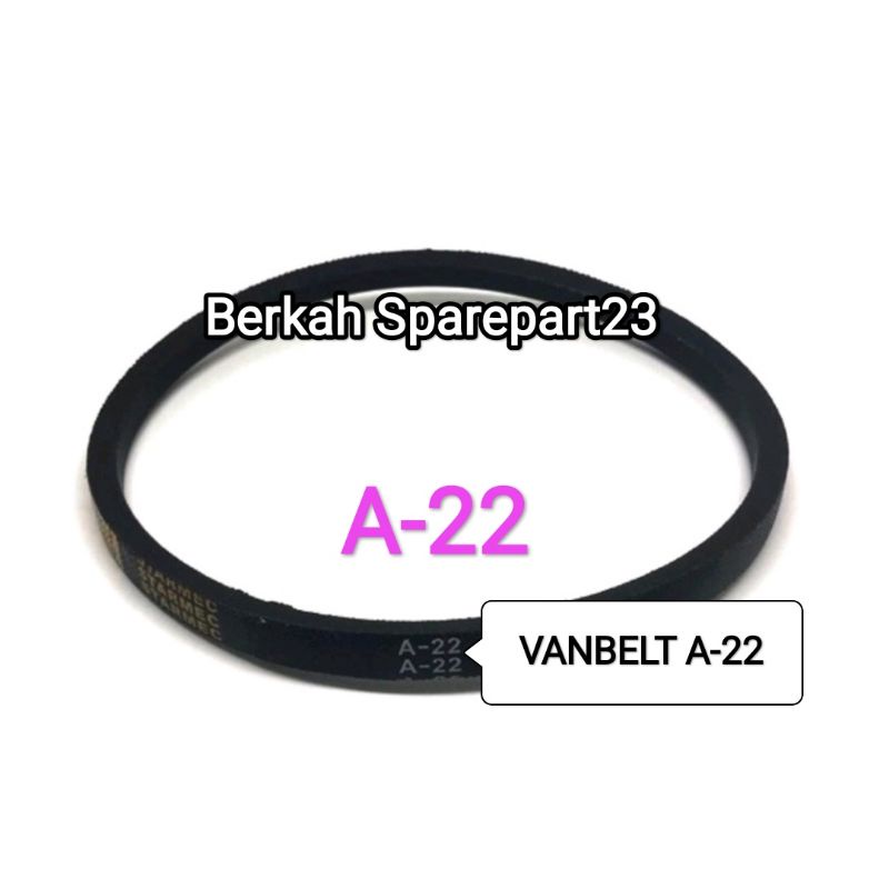 Vanbelt Mesin Cuci A 22 Van F Belt A-22