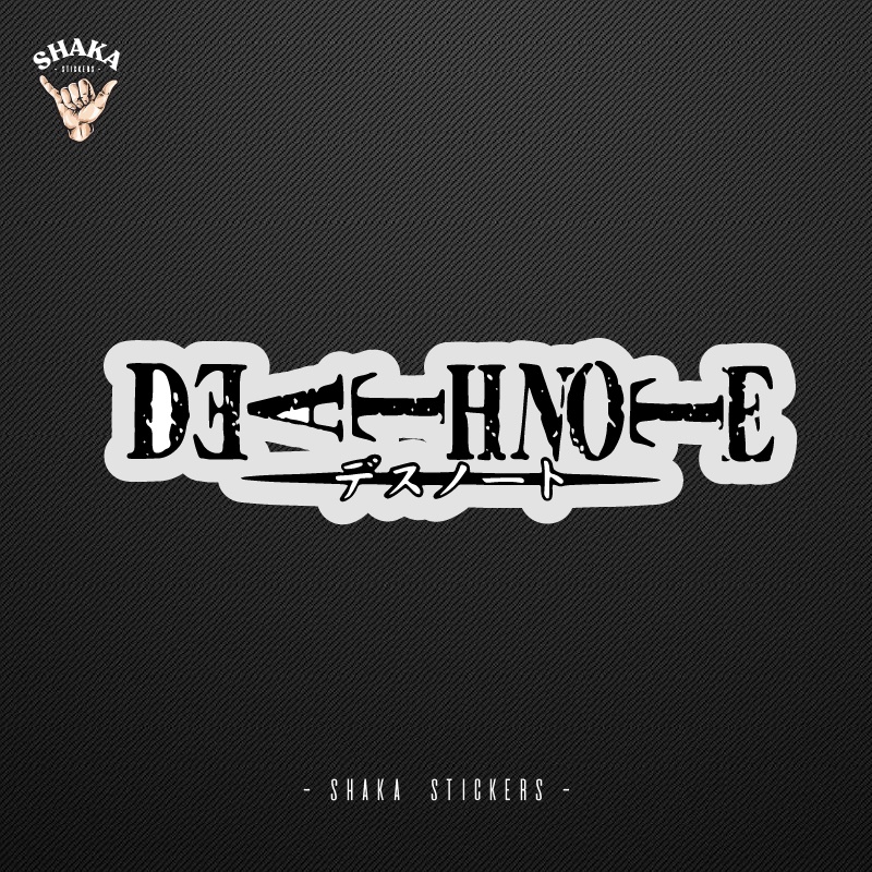 

Sticker Logo Anime Death Note Keren Eceran Murah Sticker Anime Wibu Sticker HP Tumbler Case Laptop atau HELEM