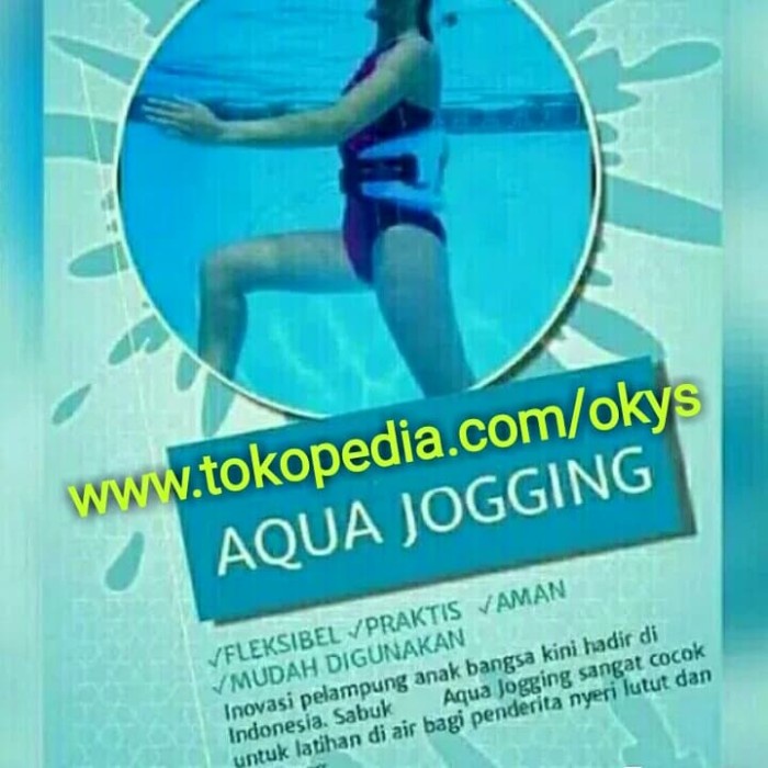 AA ALX AQUA WATER JOGGING BELT - DISKON alat terapi air gym sport