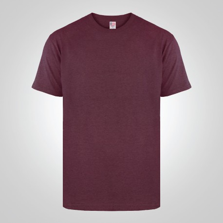 NSA - Premium Cotton T-Shirt 7200 Burgundy Heather