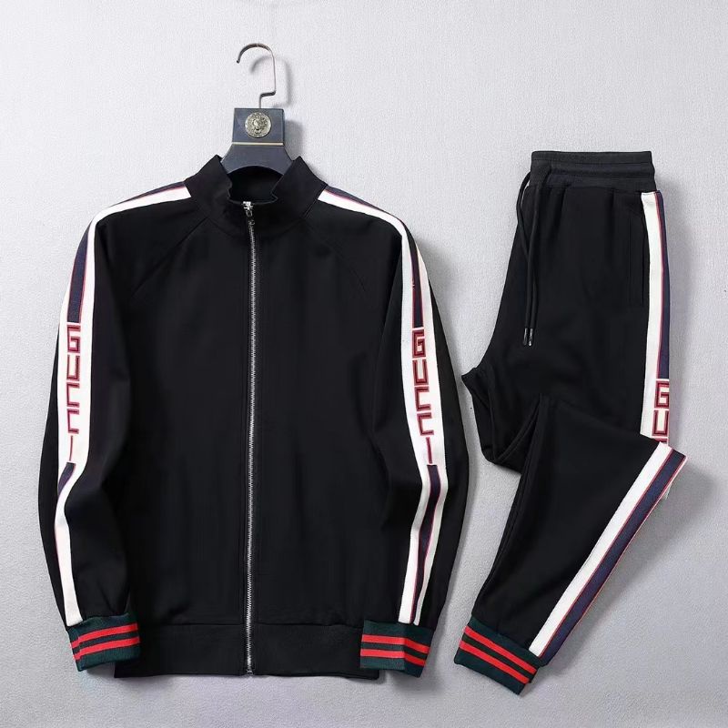 SETELAN BAJU TRAINER BRANDED PRIA GUCCI1894 MIRROR