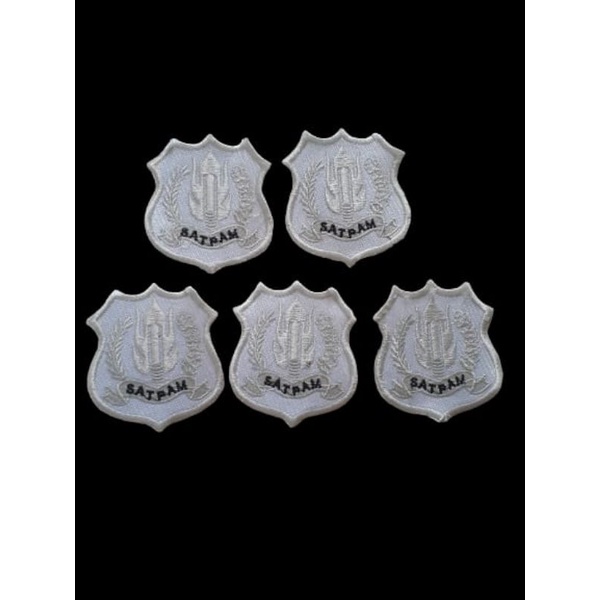 Atribut Kewenangan Security Satpam Bordir