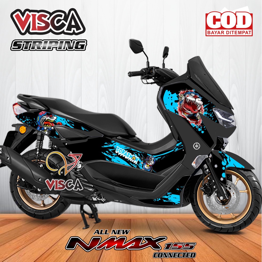 Striping Nmax 2022 Variasi - Stiker Sticker Striping Variasi Lis Yamaha Nmax 2022 - Striping Hologra