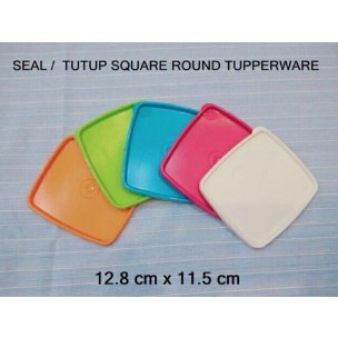 Sale Seal Square Round Tupperware / Tutup Square Round (1) BPZ