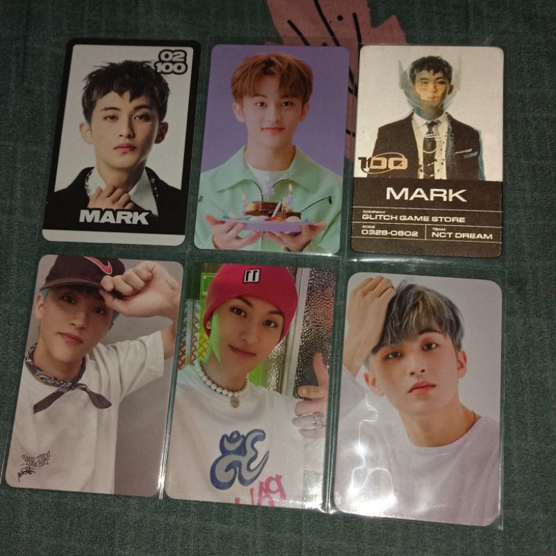 wts aab mark lee pc tc concept glimo glitch mode 127 sg21 concept mixtape digipack lenti scratch gli