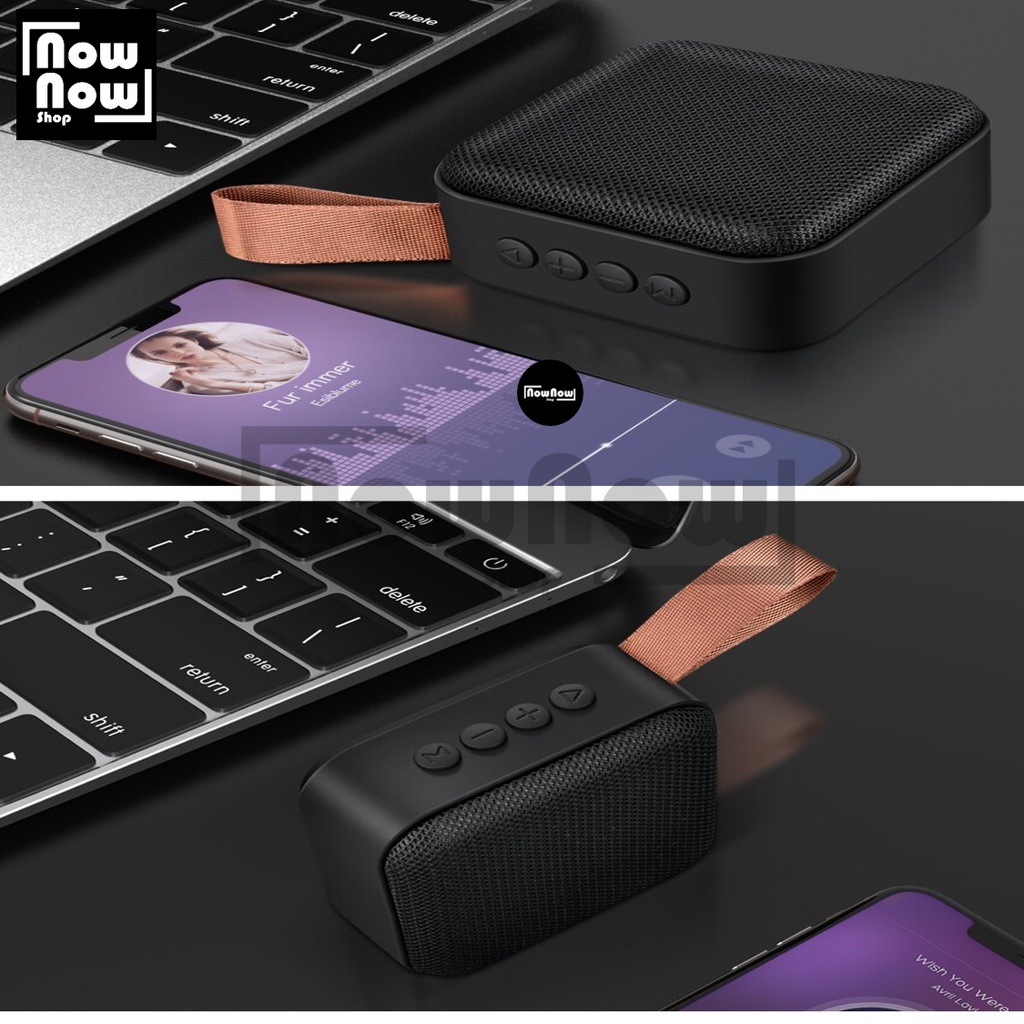 Bluetooth Wireless Mini Portable Stereo Speaker T5 Music Box Radio FM Aux Spotify Youtube Pengeras Suara