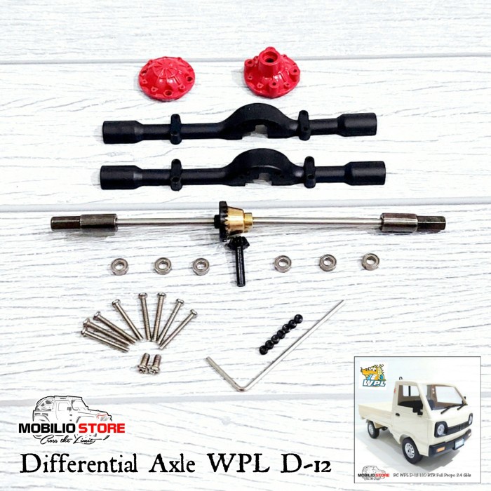 Upgrade Part - Differential Axle WPL D12 Gardan Diferensial D-12
