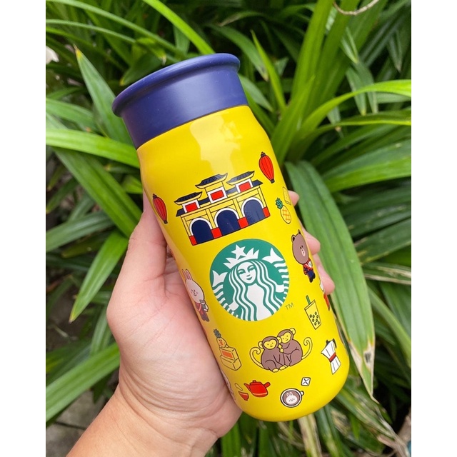 Taiwan Starbucks X Line Friends Fancy tumbler