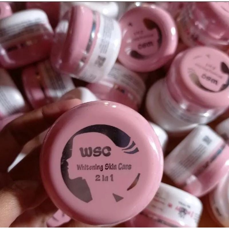Wsc 2in1 cream Original / Wsc Whitening Skincare 2 in 1