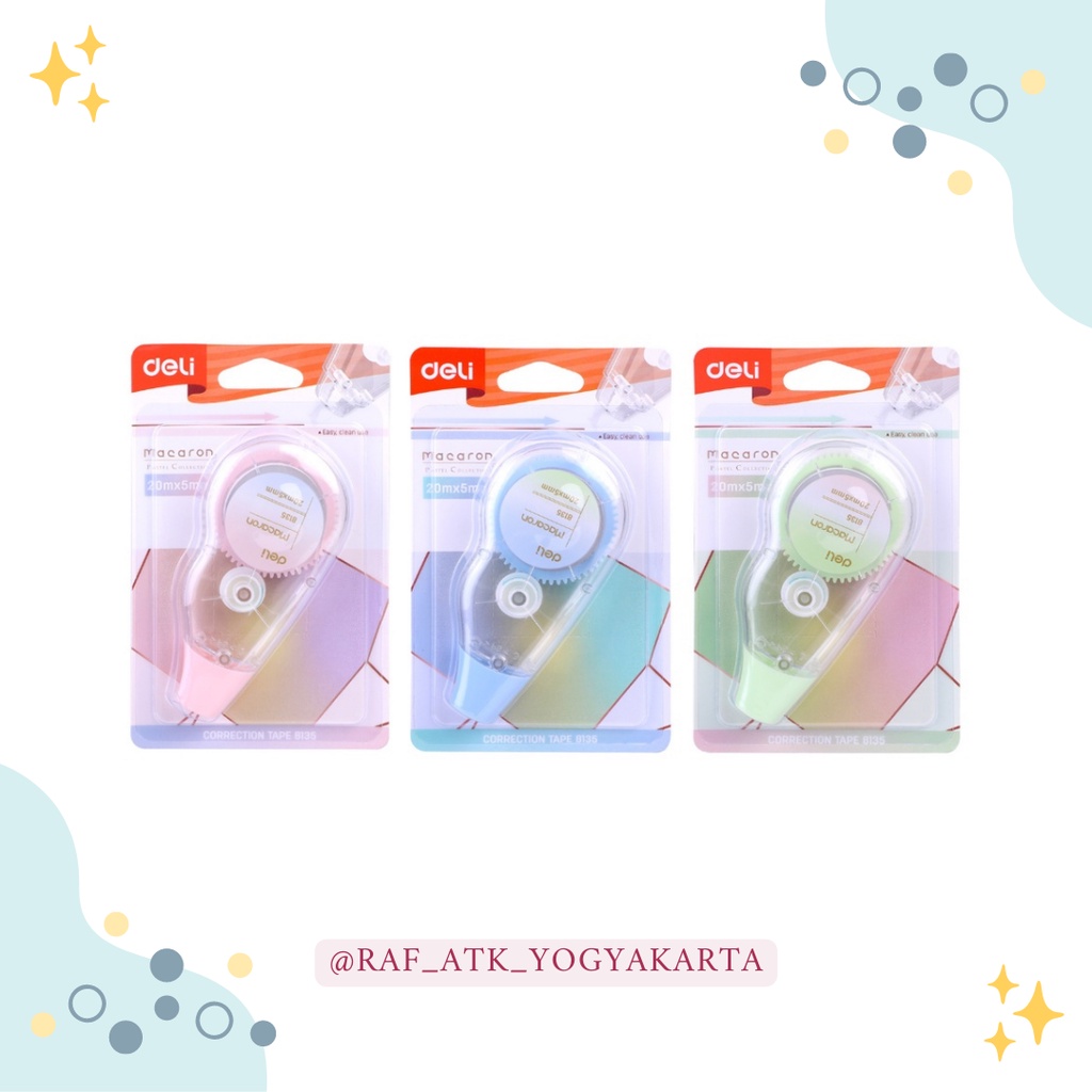 

TIPEX PITA / CORRECTION TAPE DELI E-8135