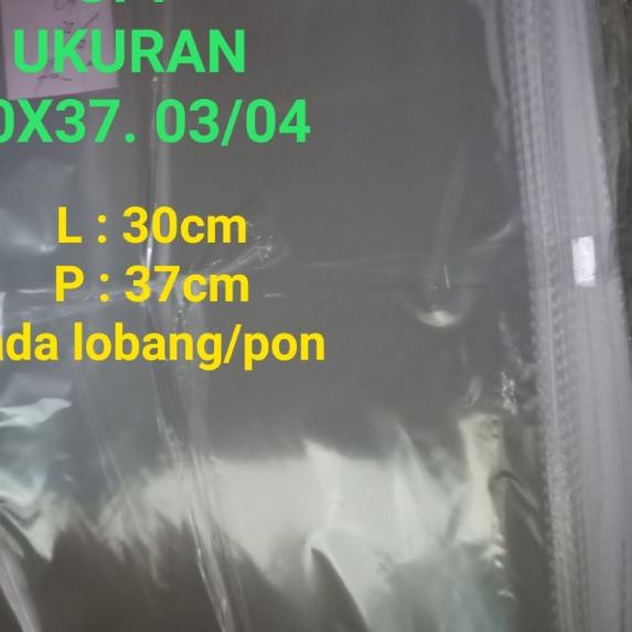

PLASTIK OPP 30X37.03 & 04 ( PER 500 LEMBAR ) - 30x37.03