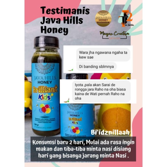

MADU NAFSU MAKAN ANAK *BRILIANT KIDS* JAVAHILL HONEY