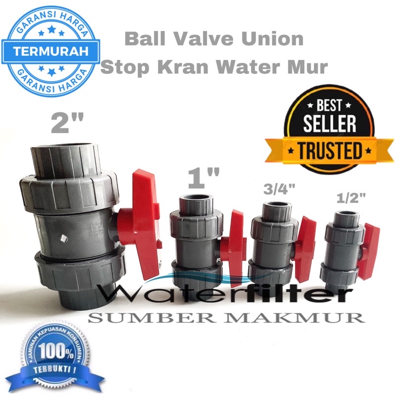 Pvc Union Ball Valve 2 Inch