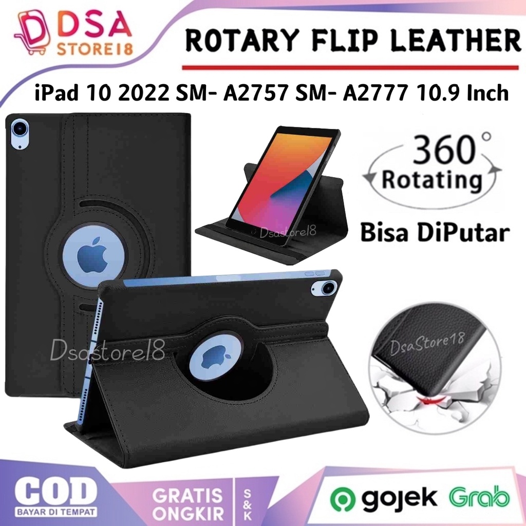 Case iPad Gen 10 11 / Casing iPad 11th 10th Generation / Ipad 10 / Ipad Gen 11 / Ipad A16 Rotary 360