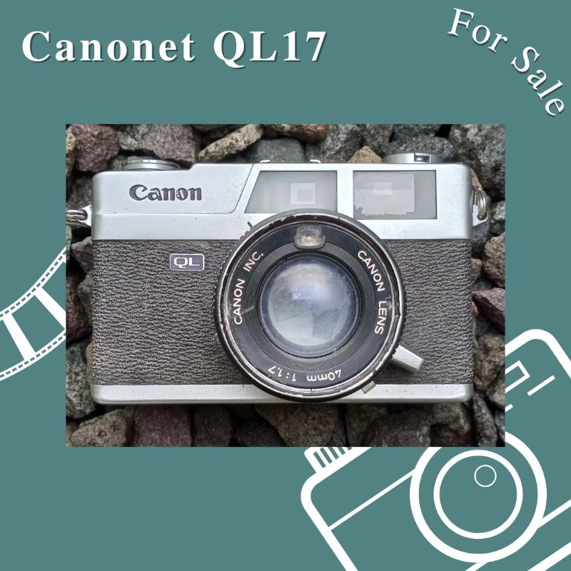 KAMERA ANALOG CANONET QL17