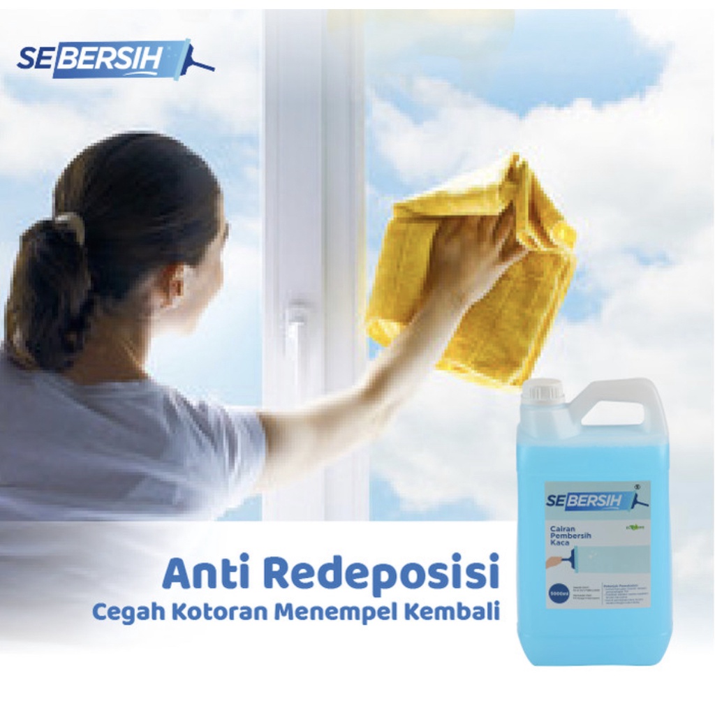 SEBERSIH Pembersih Kaca 5 Liter