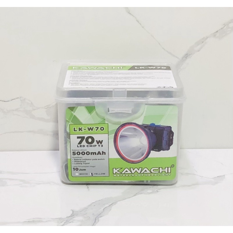 Senter Kepala Kawachi LK - 70W Waterproof Headlight