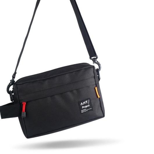 ANT PROJECT - Tas Selempang Pouch ANT302 Tas Handbag Distro / Bag - Navy
