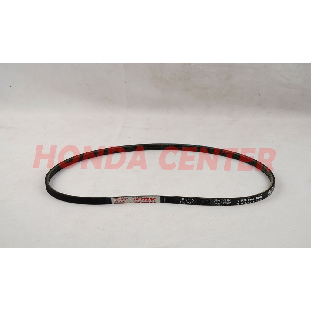 fan belt tali kipas fanbelt belting belt ting dinamo cas amper civic lx civic nouva grand civic 1988 1989 1990 1991 31110-PM3-000 3PK 760