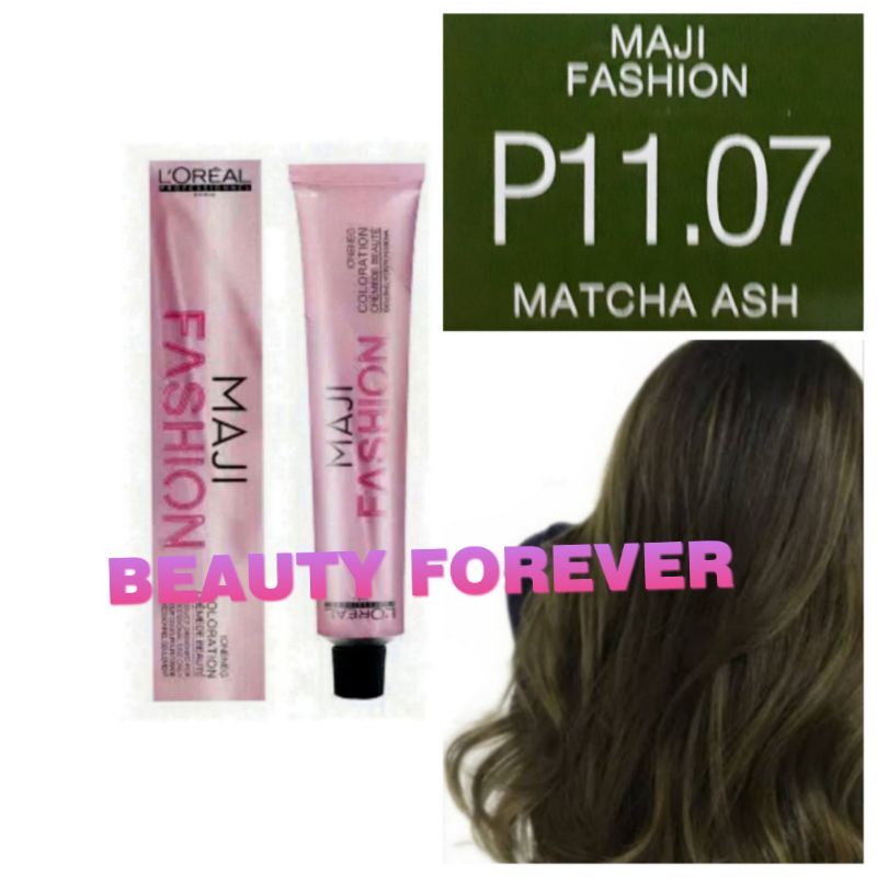 LOREAL MAJIFASHION NO. P11.07 MATCHA ASH