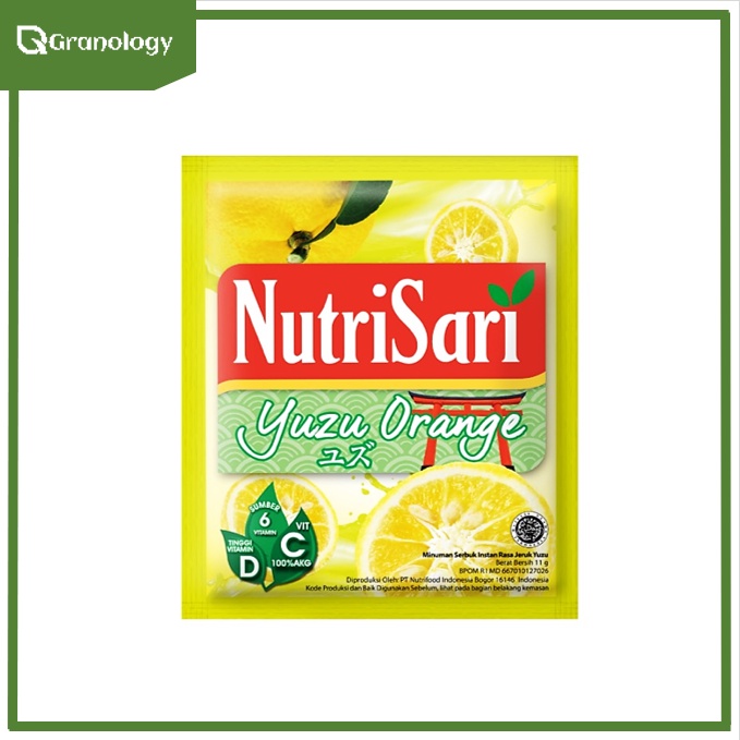 Nutrisari Yuzu Orange 10 sachet