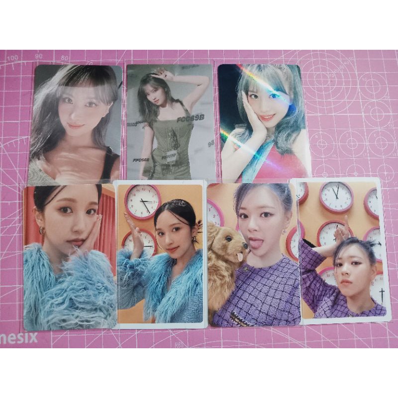 [OFFICIAL] (Read Desk) Twice Photocard&POB withmuu Between 1&2,Feel special,pc Lenti taste of love M